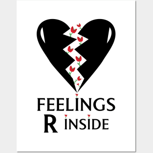 Feelings are inside Posters and Art